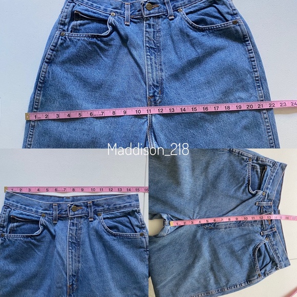 CHIC Vintage High Rise Mom Jeans Tapered Leg 30” waist - Picture 10 of 10